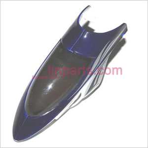 LinParts.com - JXD333 Spare Parts: Head cover\Canopy(blue) - Click Image to Close