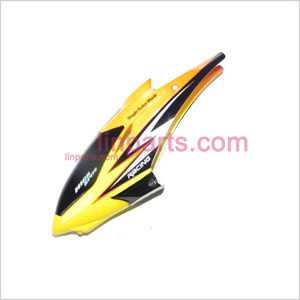 LinParts.com - JXD349 Spare Parts: Head cover\Canopy(yellow) - Click Image to Close