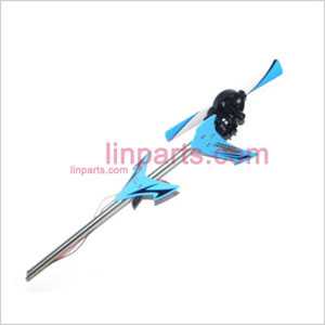 LinParts.com - JXD349 Spare Parts: Whole Tail Unit Module(blue)