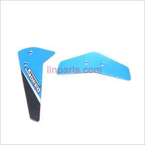 LinParts.com - JXD 360 Spare Parts: Tail decorative set(Blue) - Click Image to Close