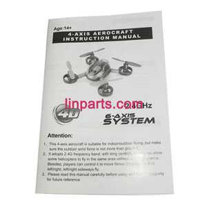 LinParts.com - JXD 388 Helicopter Spare Parts: English manual book - Click Image to Close