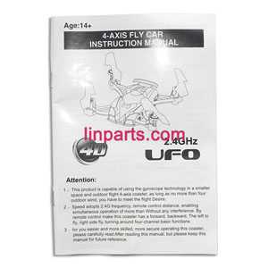 LinParts.com - JXD 389 Helicopter Spare Parts: English manual book - Click Image to Close