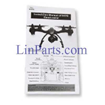 JXD 507V 507W 507G RC Quadcopter Spare Parts: English manual book