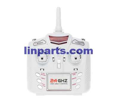 LinParts.com - JXD 509 509V 509W 509G RC Quadcopter Spare Parts: JXD 509 509V Remote Control/Transmitter[White] - Click Image to Close