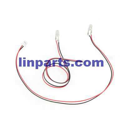 LinParts.com - JXD 509 509V 509W 509G RC Quadcopter Spare Parts: Light 1pcs[Red and black wire] - Click Image to Close
