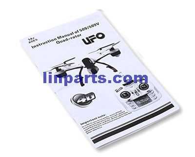 LinParts.com - JXD 509 509V 509W 509G RC Quadcopter Spare Parts: English Instructions [Dropdown]