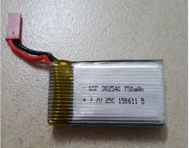 LinParts.com - JXD 510 510V 510W 510G RC Quadcopter Spare Parts: Battery 3.7V 750mAh