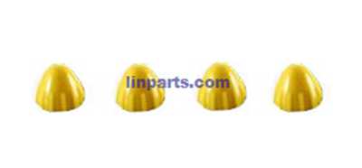 LinParts.com - KD KaiDeng K70 K70C K70H K70W K70F RC Quadcopter Spare Parts: Cap of Main blades[Yellow]
