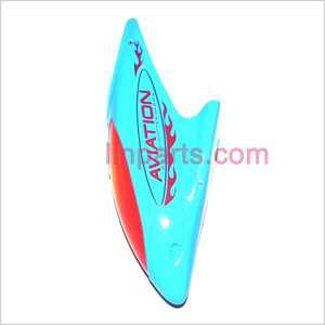 LinParts.com - LH-1206 Spare Parts: Head cover\Canopy(Blue)