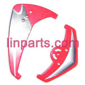 LinParts.com - LISHITOYS RC Helicopter L6021 Spare Parts: Tail decorative set(Red)