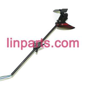(image for) LISHITOYS RC Helicopter L6029 Spare Parts: Whole Tail Unit Module(Black)