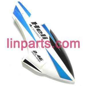 LinParts.com - LISHITOYS RC Helicopter L6030 Spare Parts: Head cover/Canopy(Blue)