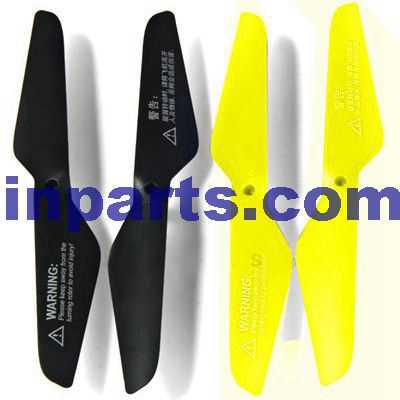 LISHITOYS L6052 L6052W RC Quadcopter Spare Parts: Main blades propellers (Yellow)
