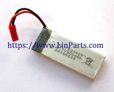 LinParts.com - Lishitoys L6060 RC Quadcopter Spare Parts: Battery 3.7V 900mAh - Click Image to Close