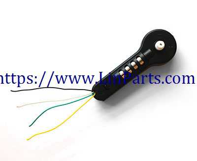 LinParts.com - Lishitoys L6060 RC Quadcopter Spare Parts: Bracket arm[Short Black White yellow green line] - Click Image to Close