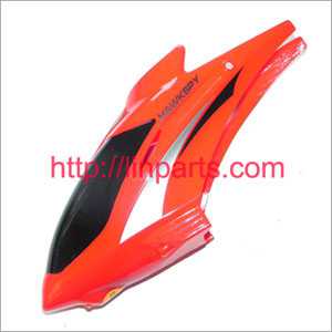 LinParts.com - Egofly LT711 Spare Parts: Head cover\Canopy(red)