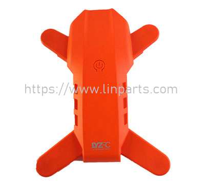LinParts.com - LYZRC L900 Pro RC Drone Spare Parts: Upper cover - Orange - Click Image to Close