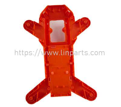 LinParts.com - LYZRC L900 Pro RC Drone Spare Parts: Lower cover - Orange - Click Image to Close