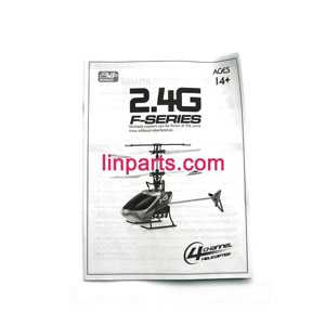 MINGJI 501A 501B 501C Helicopter Spare Parts: English manual book
