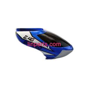 MINGJI 501A 501B 501C Helicopter Spare Parts: Head cover\Canopy(Blue)