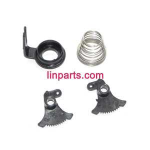 LinParts.com - MINGJI 501A 501B 501C Helicopter Spare Parts: Side flying parts set