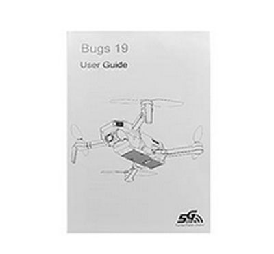 MJX Bugs 19 4K RC Drone Spare Parts: English manual