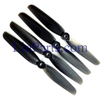 MJX Bugs 6 Brushless Drone Spare Parts: Blades set [Black]