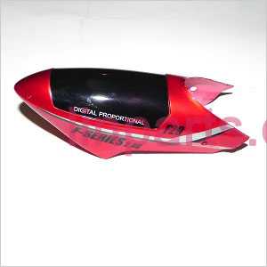 MJX F29 Spare Parts: Head cover\Canopy(red)