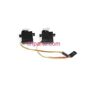 LinParts.com - MJX F49 F649 helicopter Spare Parts: SERVO set left + right 2pc