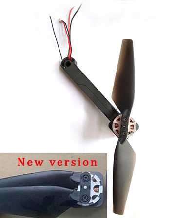 MJX Bugs 4W Brushless Drone Spare Parts: Rear right arm + main wind blade new version
