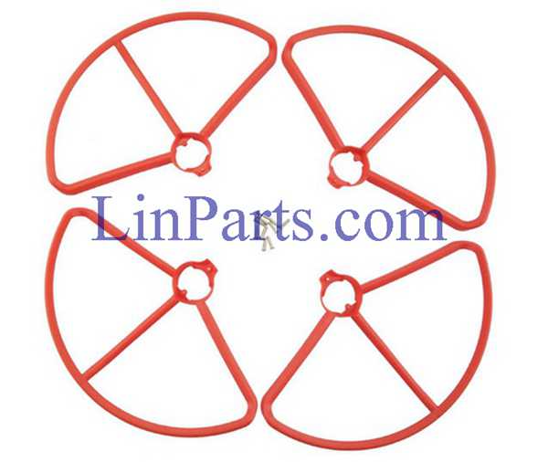MJX Bugs 2 WIFI Brushless Drone Spare Parts: Outer frame[Red]