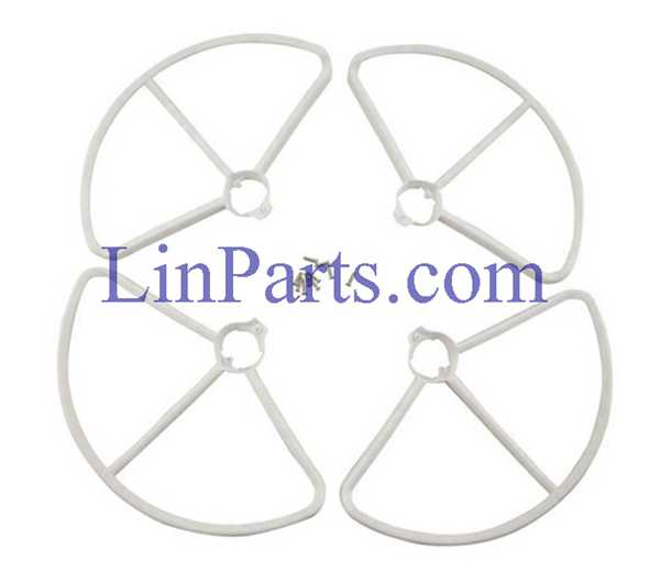 MJX Bugs 2 WIFI Brushless Drone Spare Parts: Outer frame[White]