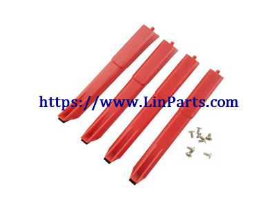 MJX BUGS 3 H Brushless Drone Spare Parts: Support plastic bar[Red]
