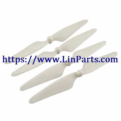 LinParts.com - MJX BUGS 3 H Brushless Drone Spare Parts: Blades set[White]