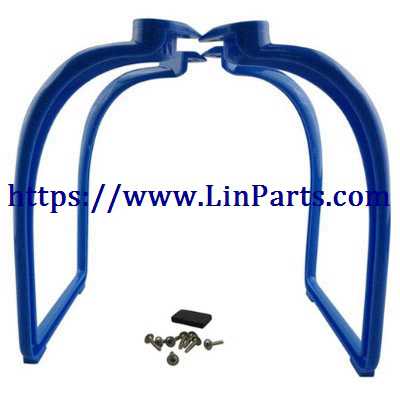 LinParts.com - MJX BUGS 3 H Brushless Drone Spare Parts: Upgrade landing gear[Blue] - Click Image to Close