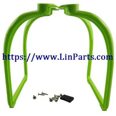 LinParts.com - MJX BUGS 3 H Brushless Drone Spare Parts: Upgrade landing gear[Green]