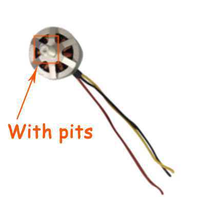 JJRC X8 Brushless Drone Spare Parts: Forward motor
