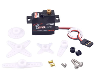 LinParts.com - MJX Hyper Go H16E H16H H16P RC Truck Spare Parts: Upgraded 17G metal Servo