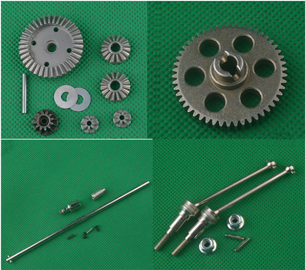 MJX Hyper Go H16H H16P RC Truck Spare Parts: H16H H16P Upgrade the modified metal differential gear with large teeth