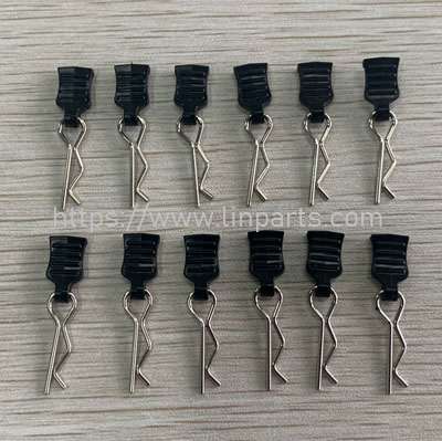 LinParts.com - MJX Hyper Go H16E H16P RC Truck Spare Parts: H16E H16P M001 Car shell fixing pin (12PCS) - Click Image to Close