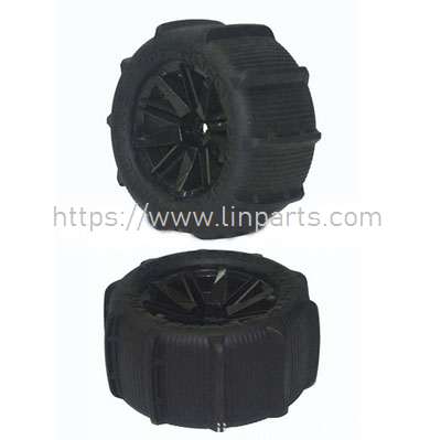 LinParts.com - MJX Hyper Go H16E H16H H16P RC Truck Spare Parts: Sand digging tires