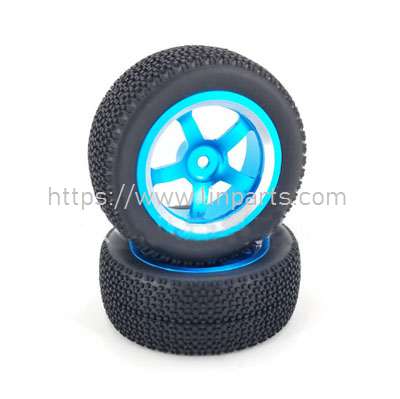 LinParts.com - MJX Hyper Go H16E H16H H16P RC Truck Spare Parts: Upgrade metal tires Blue - Click Image to Close