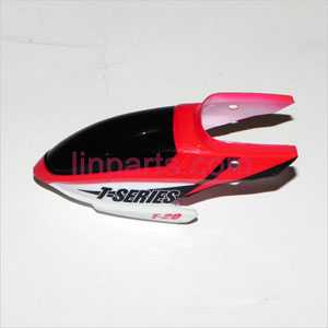 MJX T20 Spare Parts: Head cover\Canopy(red)