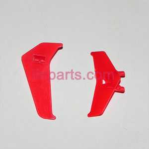 LinParts.com - MJX T20 Spare Parts: Decorative set(red) - Click Image to Close