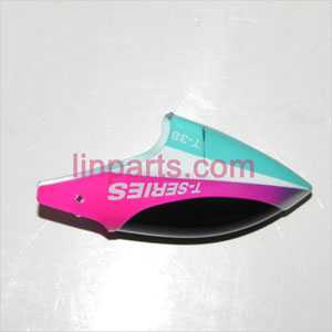MJX T38 Spare Parts: Head cover\Canopy(pink)