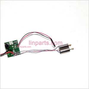 LinParts.com - MJX T53 Spare Parts: PCB\Controller Equipement+Main motor set