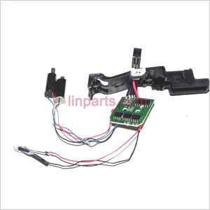 LinParts.com - MJX T54 Spare Parts: PCB\Controller Equipement+Main motor set