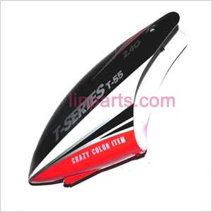 MJX T55 Spare Parts: Head cover\Canopy(red)