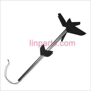 LinParts.com - MJX T55 Spare Parts: Whole Tail Unit Module(black)