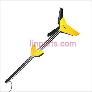 LinParts.com - MJX T55 Spare Parts: Whole Tail Unit Module(yellow)